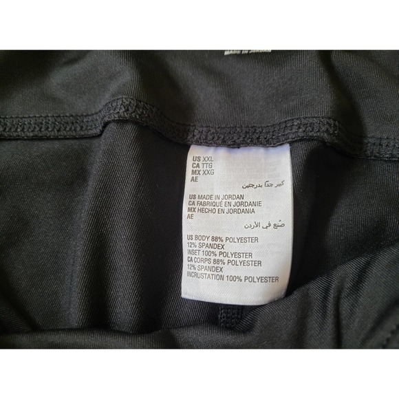 Ideology Womens Mid Rise Cropped Leggings XXL Barbell Lime NWT - Picture 8 of 10